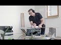 Išilginio pjovimo staklės Festool CSC SYS 50 EBI-Basic