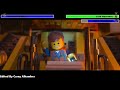 The Lego Movie 2014 Final Battle With Healthbars 1 2 REMAKE