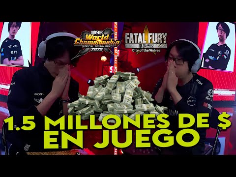 The fight for 1.5 million dollars 💵💵💵 | LAGGIA VS GO1 | Fatal Fury:COTW Grand Final SWC
