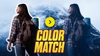 How to Color Match Images in Photoshop (FAST & EASY METHOD)