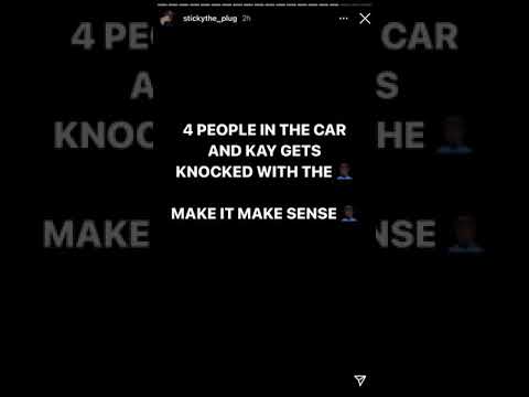 BLOVEE REACTS TO KAY FLOCK GETTING ARRESTED