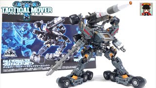 完成！ロボットモード (機動モード)（00:13:32 - 00:16:12） - 【ダイアクロン】陸上攻撃型！ゲイルヴァーサルター  ＜ラヴェイジャーユニット＞ ヲタファのレビュー / Diacron Gale Versalter Ravager Unit