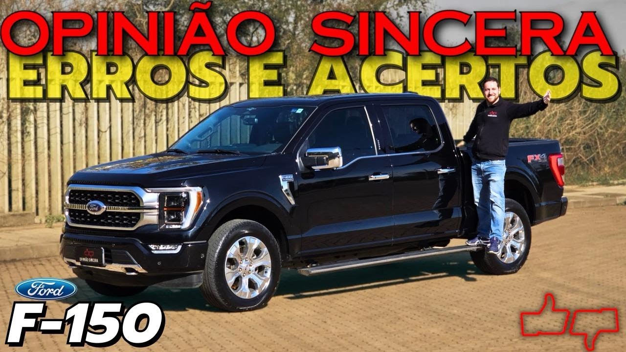 Ford F-150: Picape BRUTA de VERDADE? Maior, melhor e mais FORTE! Avaliação completa. Erros e Acertos