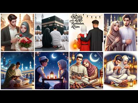 Muslim Couple dps ❤️ | Cute WhatsApp Profile dp | #ramadan