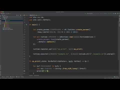 How to use deno_core to run untrusted JavaScript in your application