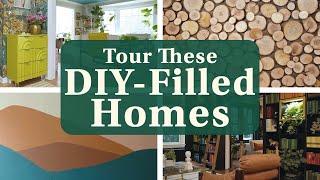 BINGE-WATCH: Tour Our Favorite Homes Filled with Impressive DIY Decor