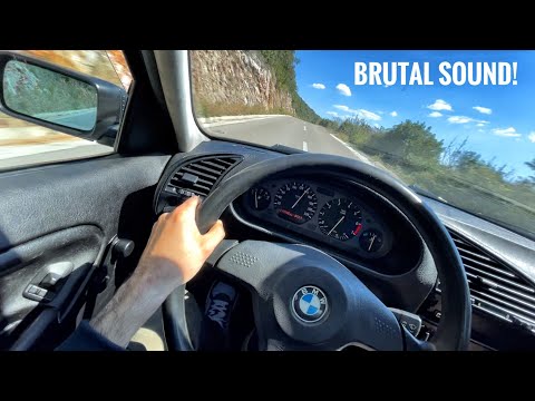 POV: BMW E36 325i - Sunday Drive w/ powerslides