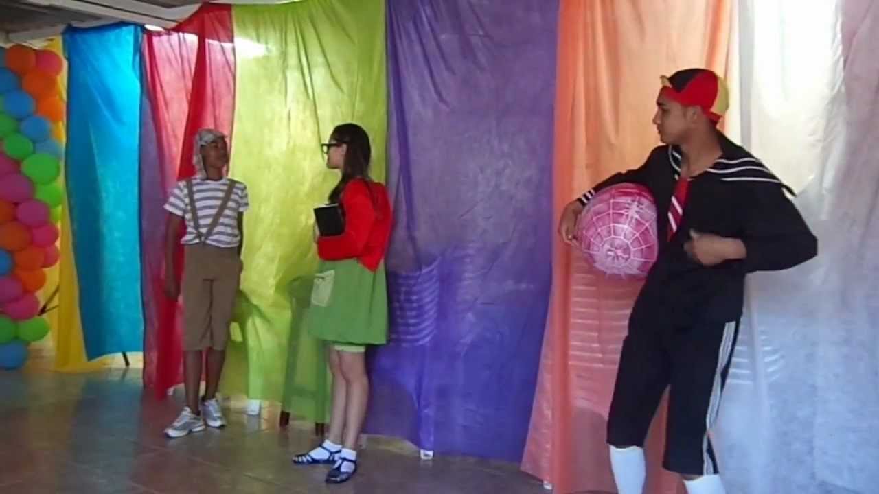 Teatro Infantil - Quando Jesus Entra na Vila -  Festa do Dia das Crianças da EBD 2012