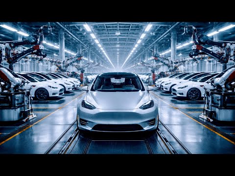 Inside Tesla’s Gigafactories: How the Model Y Is Built (Mega Factories Episode)