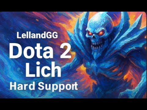 Lich Hard Support Gameplay | Dota 2 Support Ranked Match Breakdown