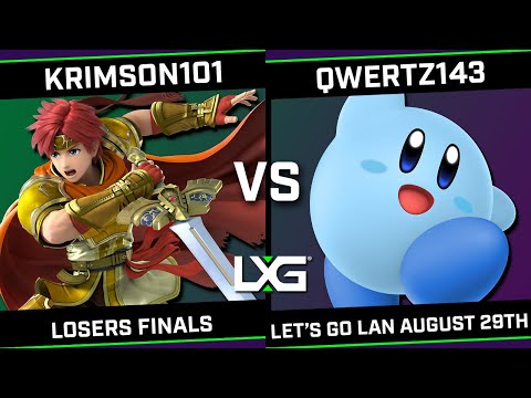 Krimson101 (Roy/Cloud) vs qwertz143 (Kirby/Isabelle) - LXG Let's Go LAN August 28th - Losers Finals