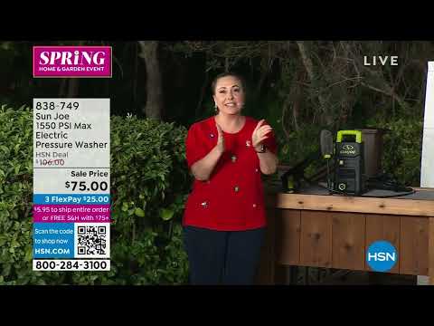 HSN | Your Best Backyard - Sun Joe 03.17.2023 - 08 PM