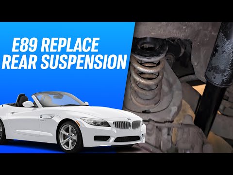 How To Replace Rear Shocks and Springs BMW E89 Z4