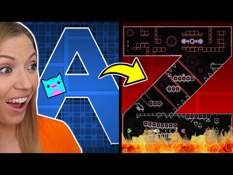 Every Letter Gets HARDER! | Geometry Dash