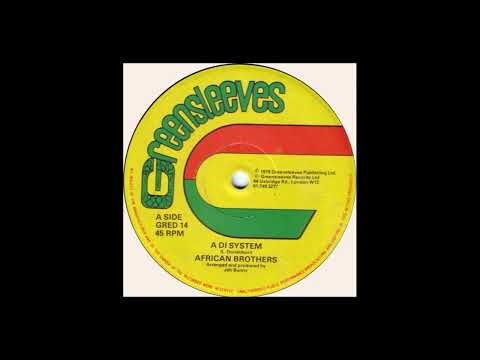 African Brothers – A Di System (12"single)