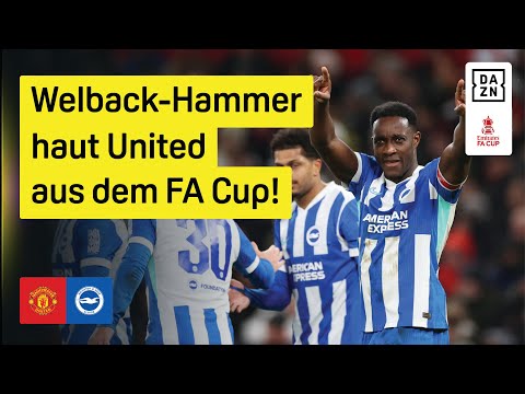 Manchester United - Brighton & Hove Albion | 3. Runde | FA Cup | DAZN Highlights