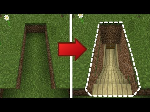 WiederDude - Minecraft: How to Build a Small & Easy Secret Base Tutorial #5 (Hidden House)