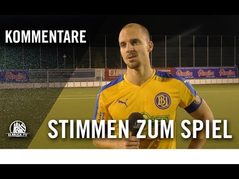 Stimmen zum Spiel | HSV Barmbek-Uhlenhorst - SC Victoria Hamburg (10. Spieltag, Oberliga Hamburg)