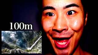 【高さ別】川に飛び込む高さの反応の違い。
