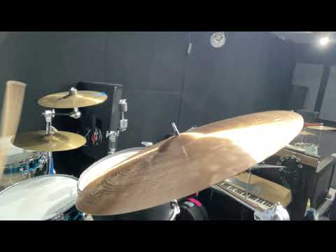 David Garibaldi's Tower of Power Paiste 22" Alpha Heavy Ride, Prototype 3,350g 1980's image 19