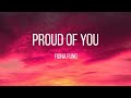 Fiona Fung - Proud Of You (Lyrics)