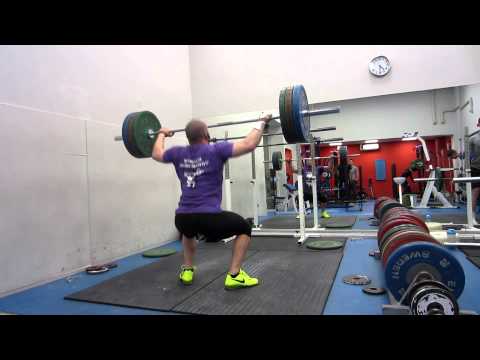 David Reay : Snatch Workout - ( 3[110/2], 115/1, 120/1 )