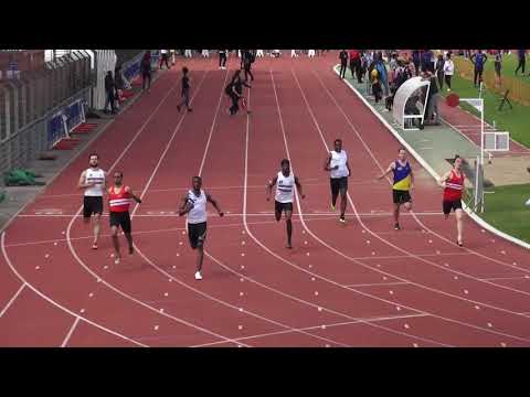 100m SEM SERIE 4  - Championnat départemental CJES - Créteil, 25 Mai 2019