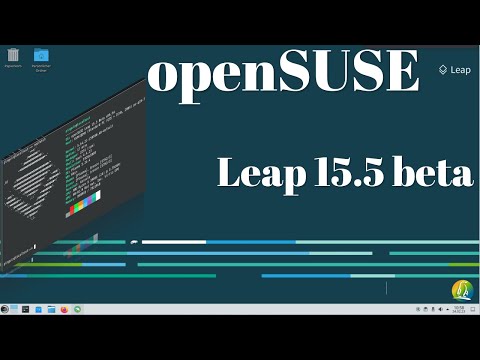 #opensuse  leap 15.5 beta