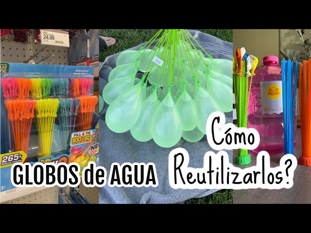 Vídeo relacionado con 666 Globos de Agua - Bombas de Agua con Cierre Automático con 4 CConectores