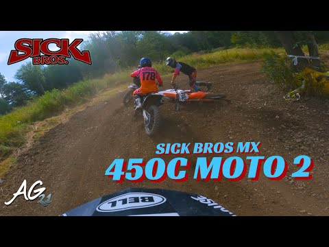 REED CAN'T STAY OFF THE GROUND | Sick Bros MX | 450C Moto 2 | 8/6/23
