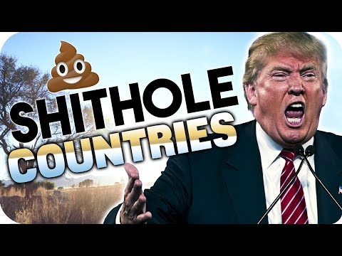 Trump - "S**thole Countries" - shithole statement by NAMIBIA💩💩
