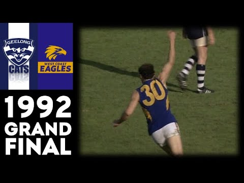 1992 AFL Grand Final - Geelong Vs West Coast (Extended Highlights)