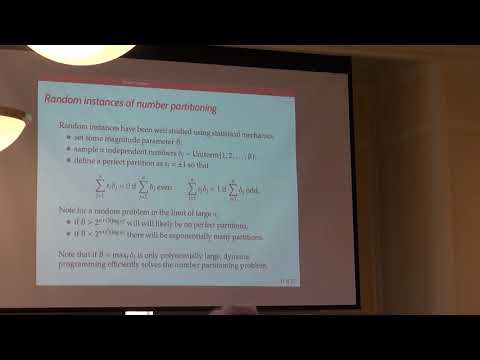 Brad Lackey: Optimization Algorithms and the Cosmological Constant