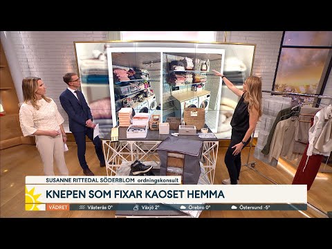 Så hjälper formeln ”Sagan” dig att fixa ordning hemma | Nyhetsmorgon | TV4 & TV4 Play