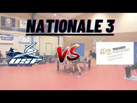 FERRIERE VENDEE TENNIS DE TABLE 1 vs TOULOUSE ASPTT 1 | NATIONALE 3 | TENNIS DE TABLE | HIGHLIGHTS