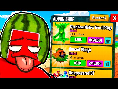 Starting Over with Admin Shop in Plants vs Brainrots