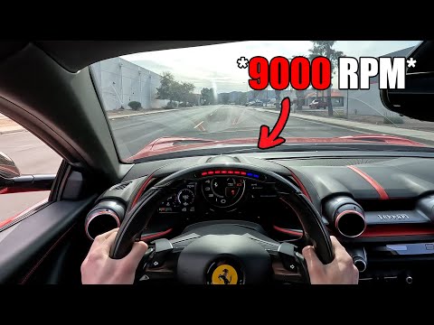 Ferrari 812 Superfast *F1 EXHAUST* POV Drive