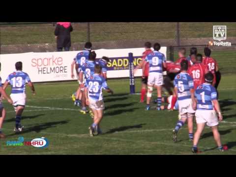 2016 NHRU Round 12 Premier 2 Highlights - Wanderers v Waratah