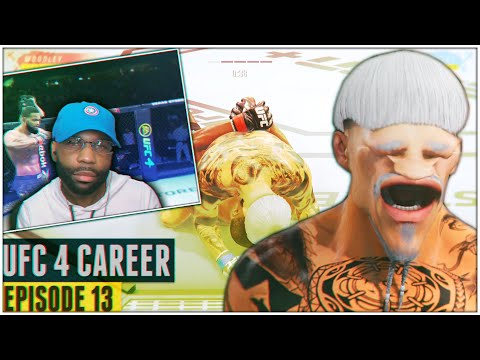 UFC 4 Career Mode - EP 13 - I Got Knocked TF Out! LOL