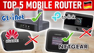 TOP 5 Beste mobiler WLAN Router mit SIM Karte 5G, LTE Hotspots. Test & Vergleich 2025