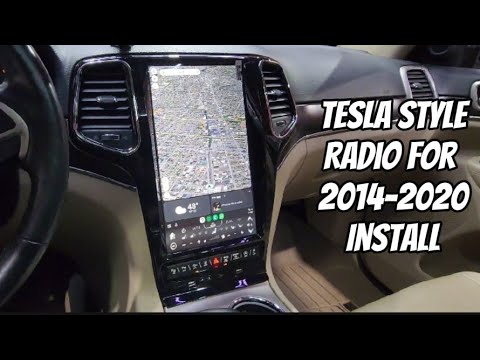 Jeep Grand Cherokee Tesla Style Radio Installation (Step by Step)