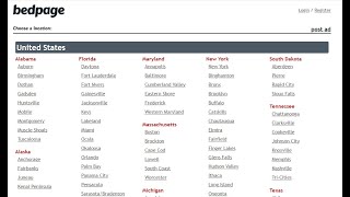 Bedpagealter site similar to bedpage | sites like bedpage | new bedpage - Bedpagealter.com
