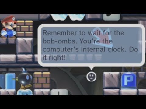 Run a Tiny Computer! COMMENTS ON by Trousers ~SUPER MARIO MAKER~ NO COMMENTARY 1AP