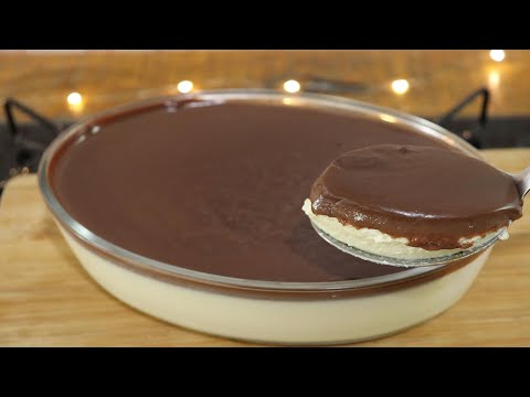 SOBREMESA GELADA DE LEITE NINHO - MEGA FÁCIL - DELICIOSA - RÁPIDA - É SÓ MEXER