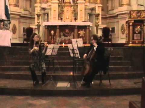 Beethoven  duo no1 for violin and cello in 3 mouvements
