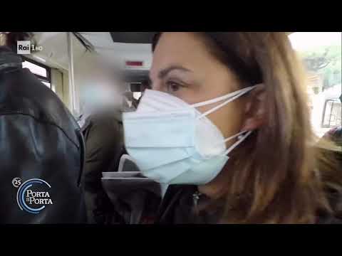 Continuano resse e assembramenti su treni e bus - Porta a porta 13/10/2020