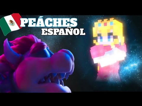 Bowser - Peaches cover in Minecraft (Official Music Video) | The Super Mario Bros. Movie 2023