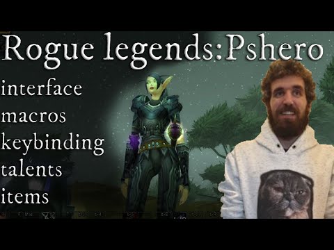 Pshero interface setting ,macros, keybinding, items, talents. TBC classic rogue guide