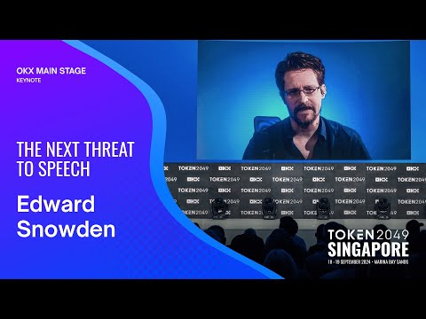 The Next Threat to Speech - TOKEN2049 Singapore 2024