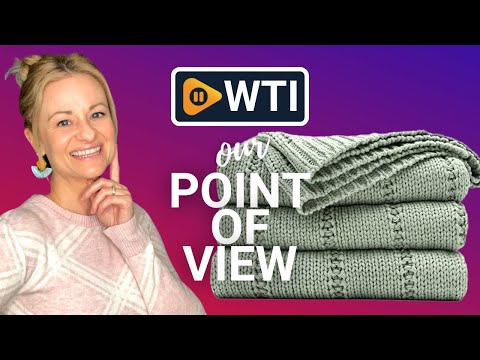 RECYCO Cable Knit Throw Blankets - WTI product video review